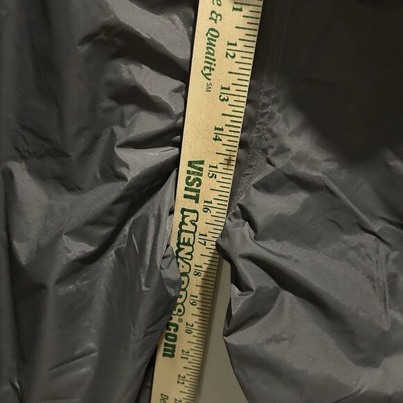 Coleman Camping Hiking Wind Rain Pants Gray Men's L Vinyl Gorpcore Camping - Picture 8 of 8